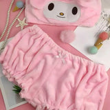Kuromi My Melody Cinnamoroll Pajamas  From Kawaii Stop