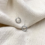 Recycled Bomb Circle Earrings from SLATE + SALT