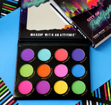City of Pastel Lights - 12 Pastel Pigment & Eyeshadow Palette From Rude Cosmetics