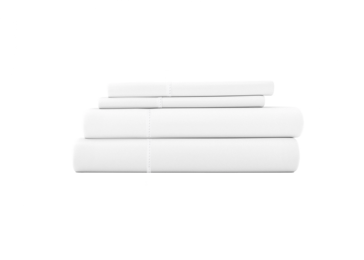 Classic Percale Sheet Set from French Presse Linens