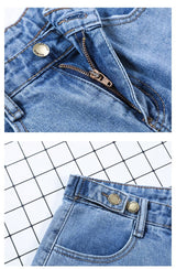 Classic Harajuku Jean Shorts From Kawaii Stop