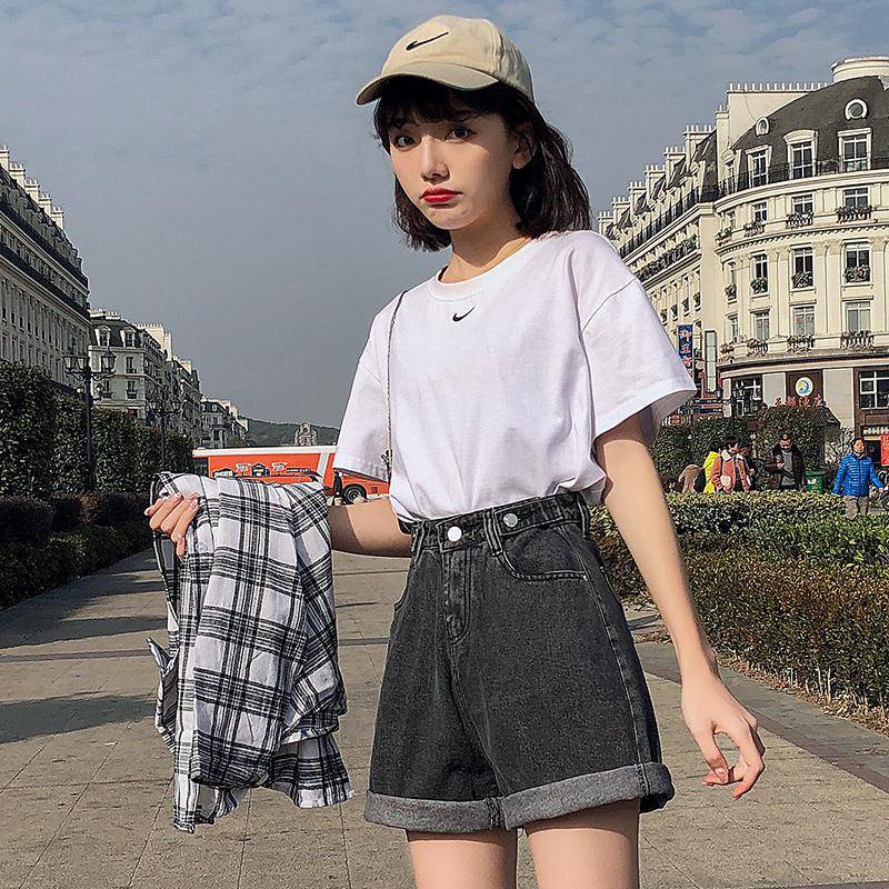 Classic Harajuku Jean Shorts From Kawaii Stop