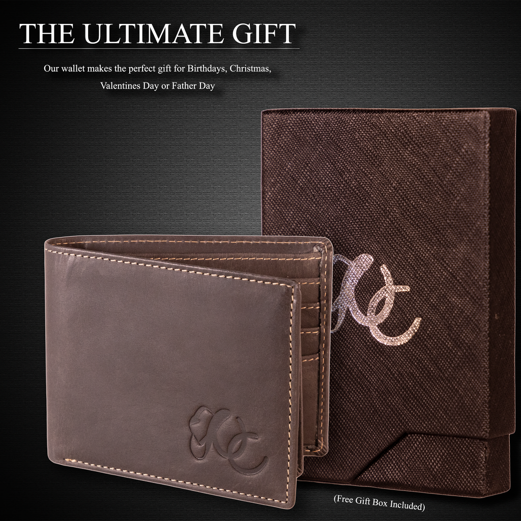 Leather Bifold Wallet from UC Leather Company