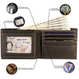 Leather Bifold Wallet from UC Leather Company