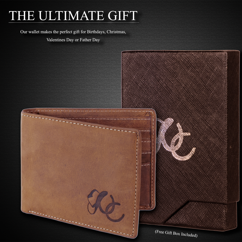 Leather Bifold Wallet from UC Leather Company