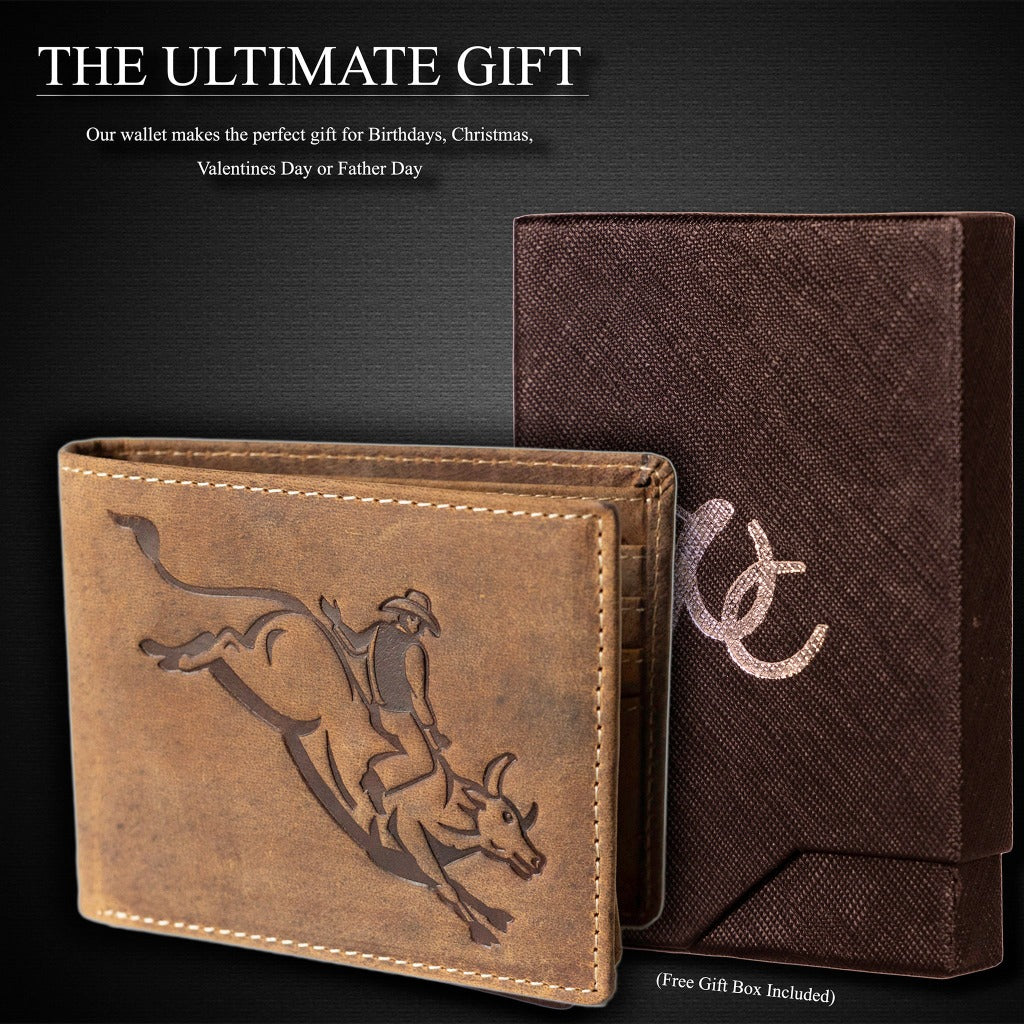 Leather Bifold Wallet from UC Leather Company