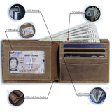 Leather Bifold Wallet from UC Leather Company