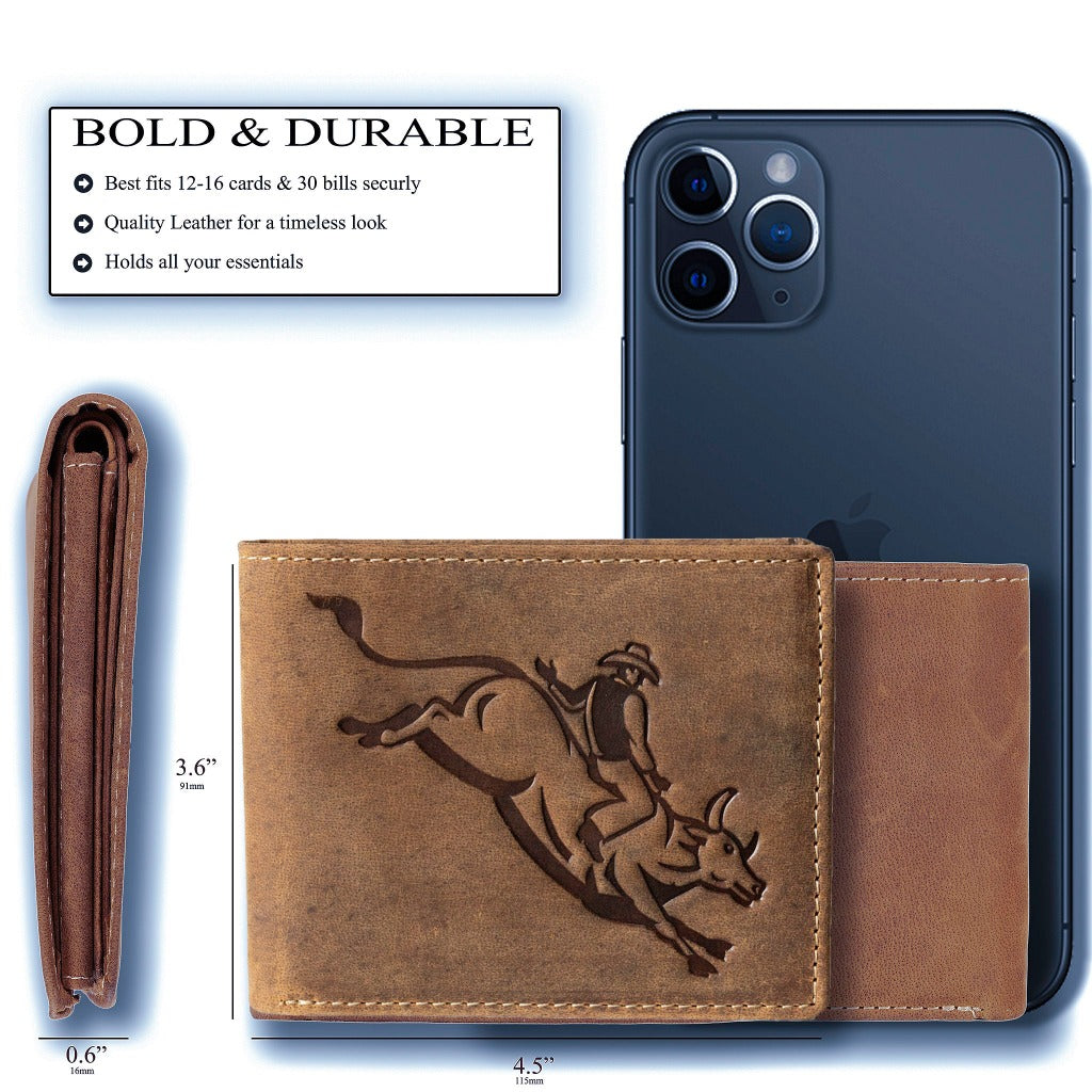 Leather Bifold Wallet from UC Leather Company