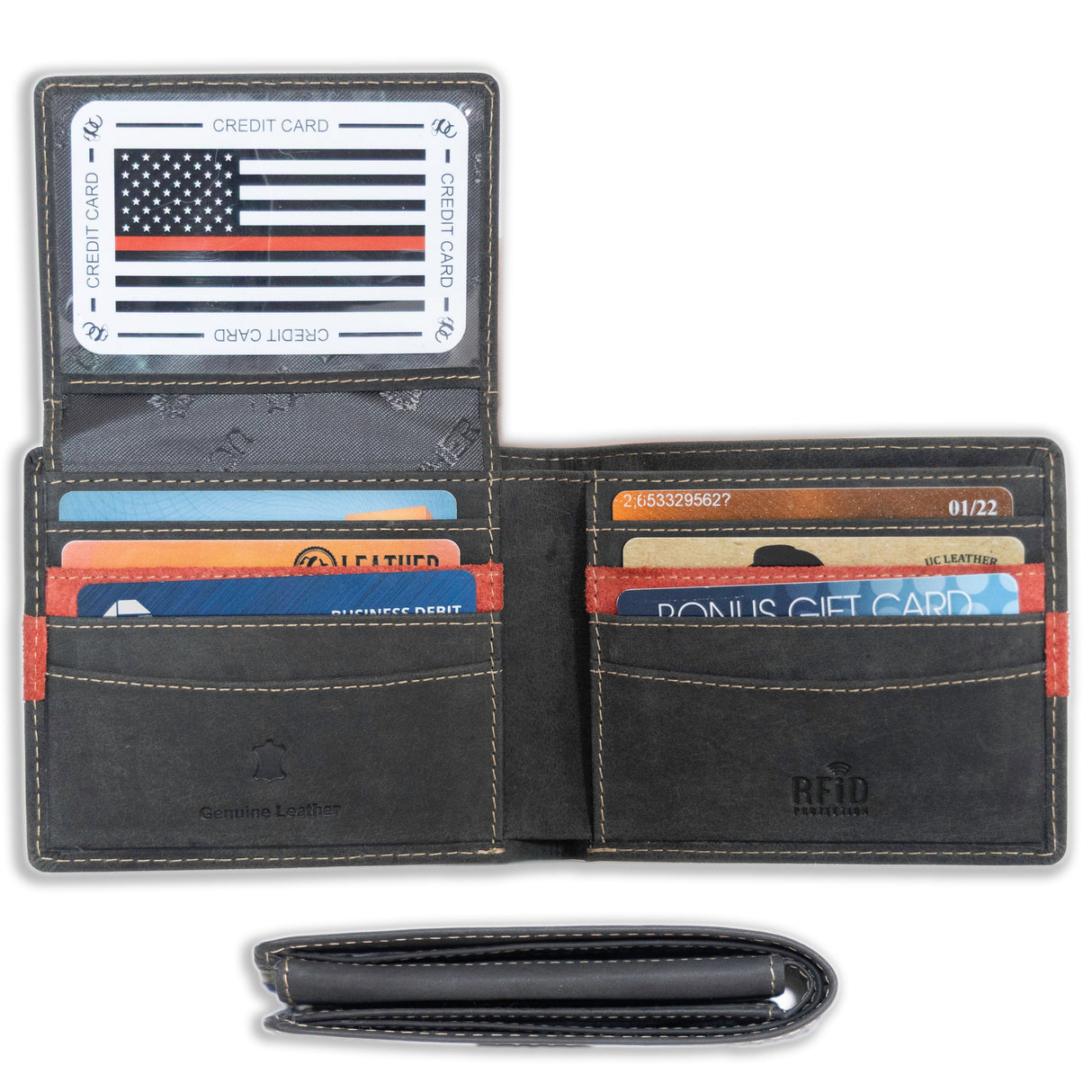 Leather Bifold Wallet from UC Leather Company