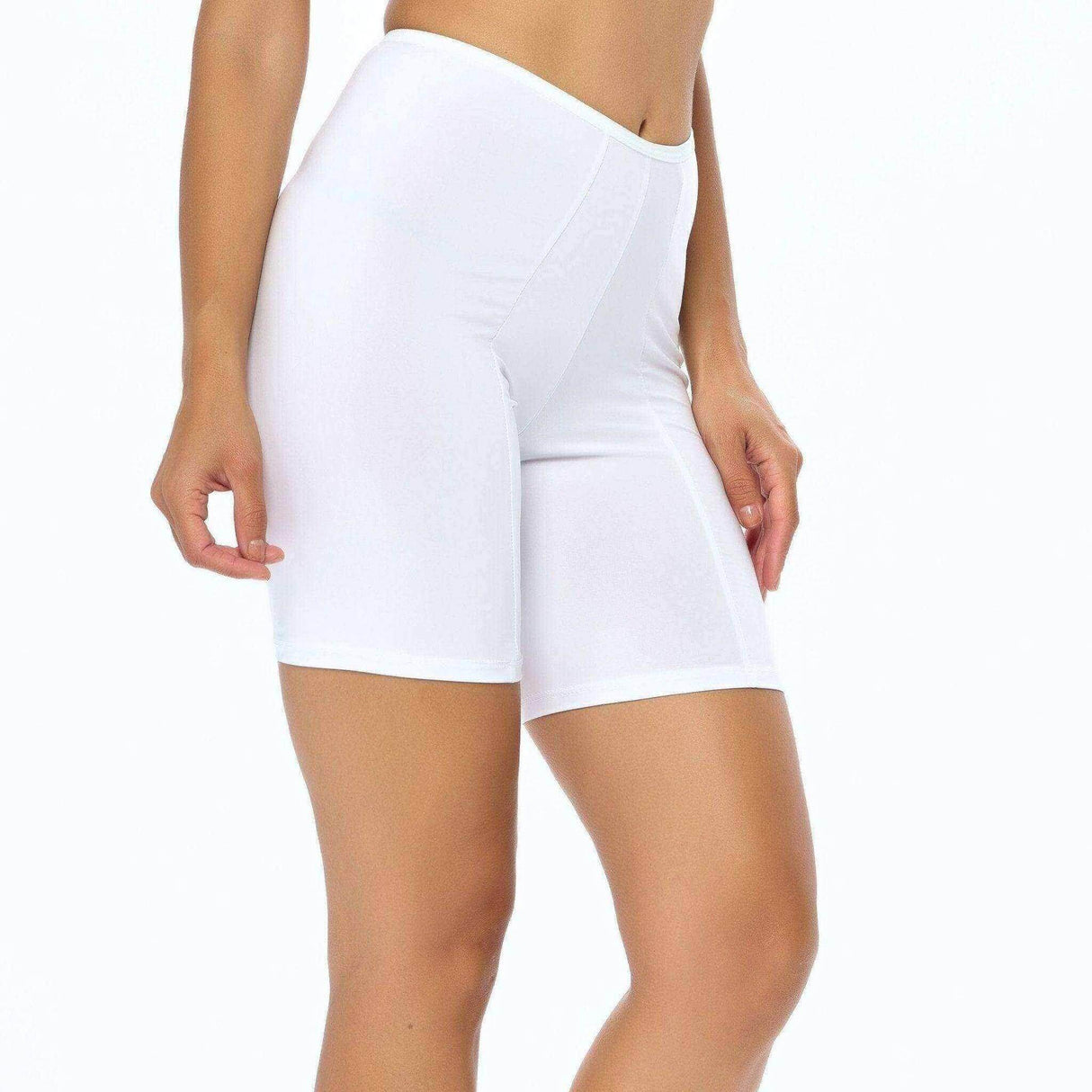 Classic Cooling Slip Short 6" | White from Undersummers