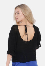 Classic Short-Sleeved Top from London Rag International
