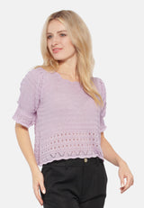 Classic Short-Sleeved Top from London Rag International
