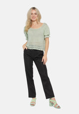 Classic Short-Sleeved Top from London Rag International