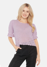 Classic Short-Sleeved Top from London Rag International
