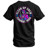 Clean up Crew Operator Skull Men's T-Shirt From Combat Iron Apparel
