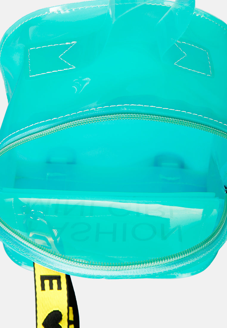 Clear Mini Backpack from London Rag International