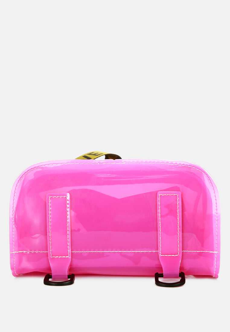 Clear Mini Backpack from London Rag International