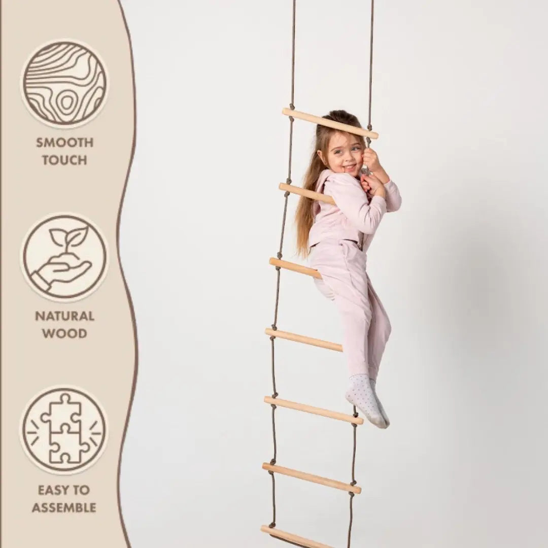 Climbing rope ladder for kids 3-9 y.o. from Goodevas