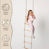 Climbing rope ladder for kids 3-9 y.o. from Goodevas