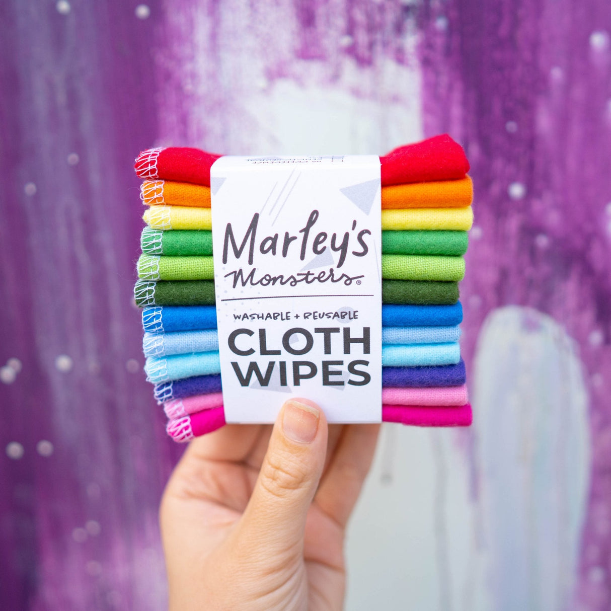 Cloth Wipes: Color Mixes from Marley's Monsters