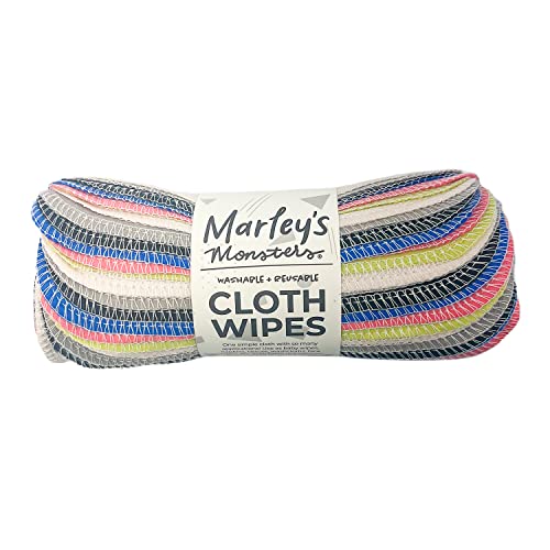 Cloth Wipes: Specialty Color Mixes from Marley's Monsters