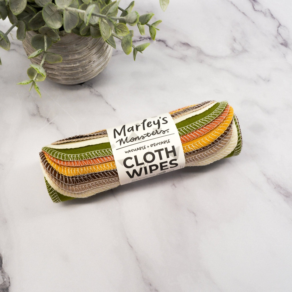 Cloth Wipes: Specialty Color Mixes from Marley's Monsters