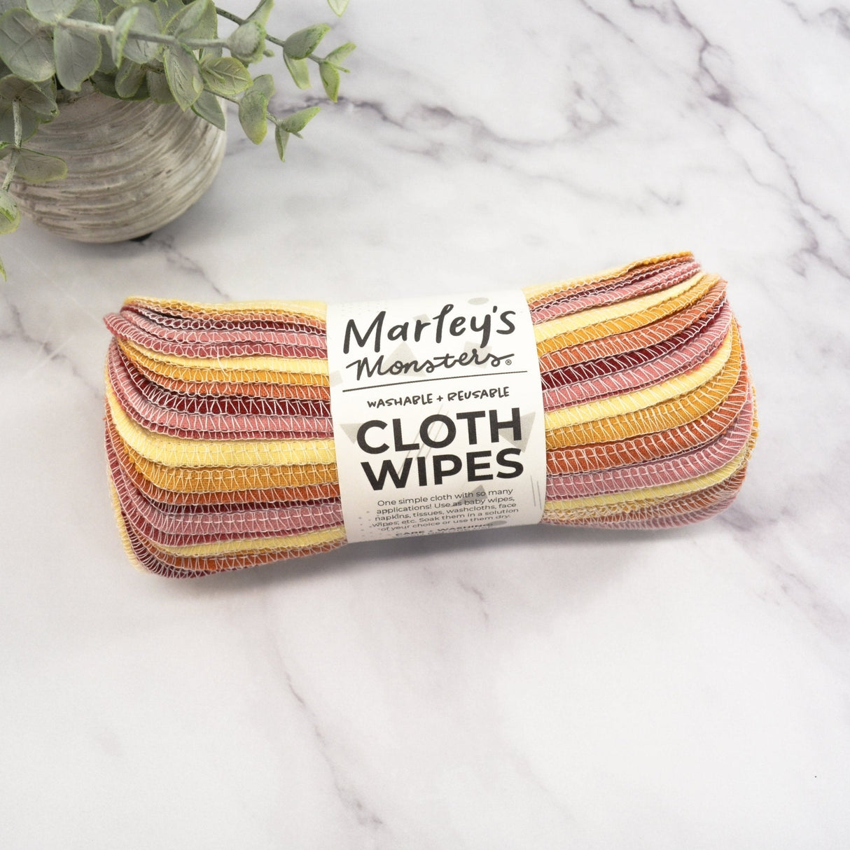 Cloth Wipes: Specialty Color Mixes from Marley's Monsters