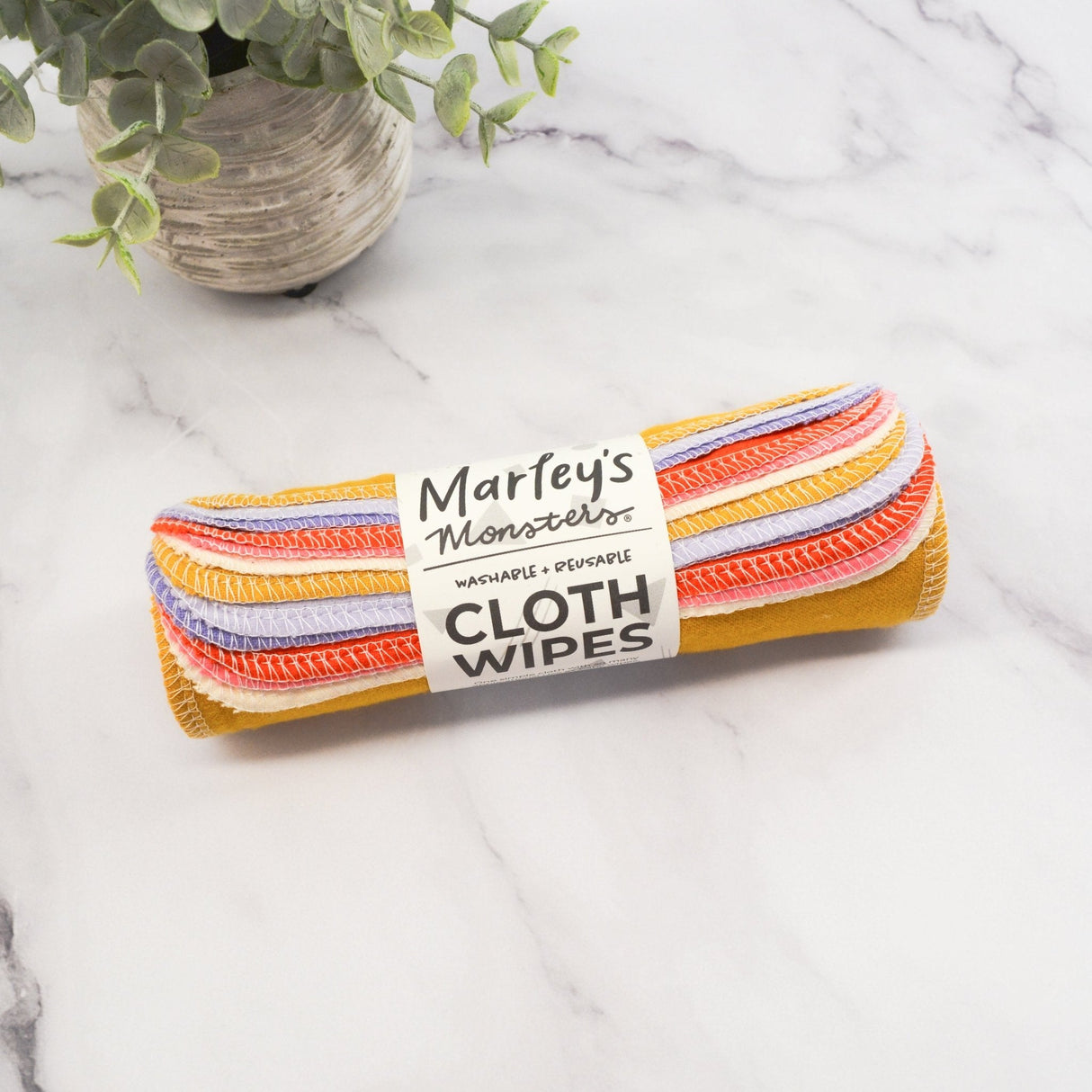 Cloth Wipes: Specialty Color Mixes from Marley's Monsters