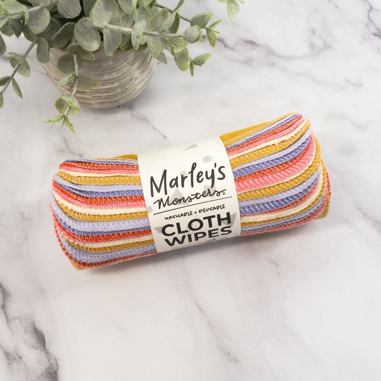 Cloth Wipes: Specialty Color Mixes from Marley's Monsters