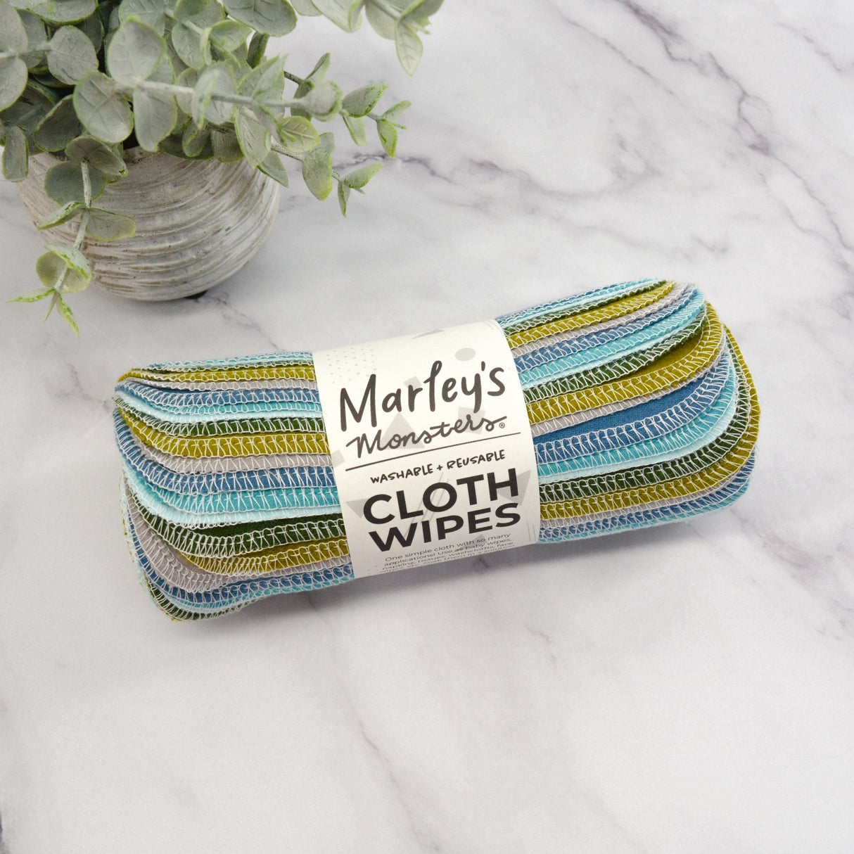 Cloth Wipes: Specialty Color Mixes from Marley's Monsters