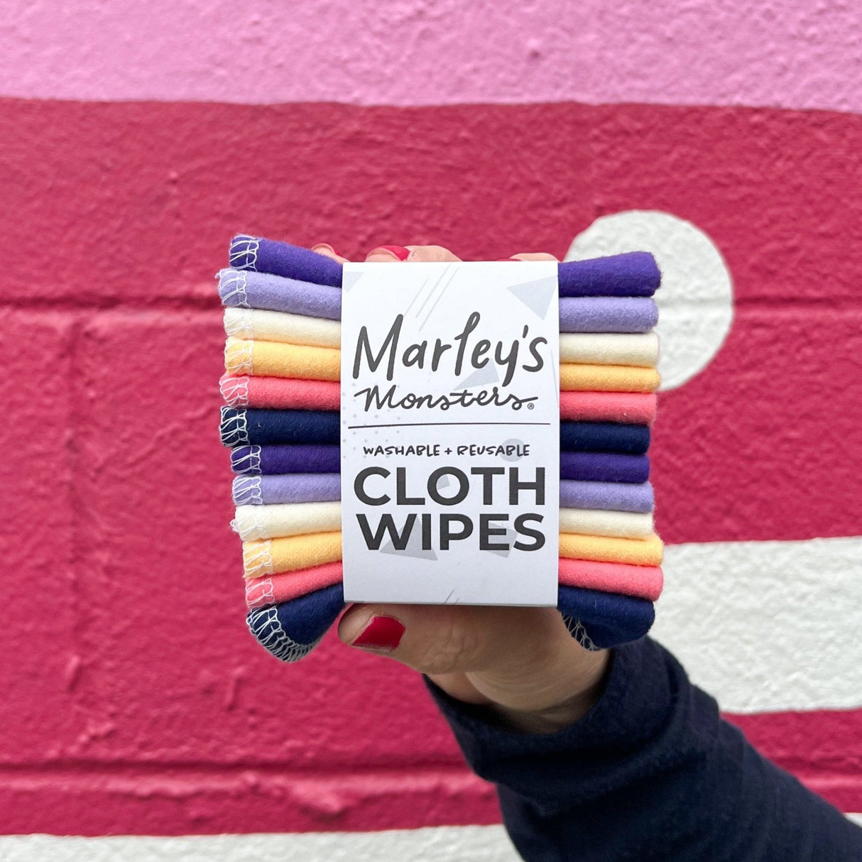 Cloth Wipes: Specialty Color Mixes from Marley's Monsters