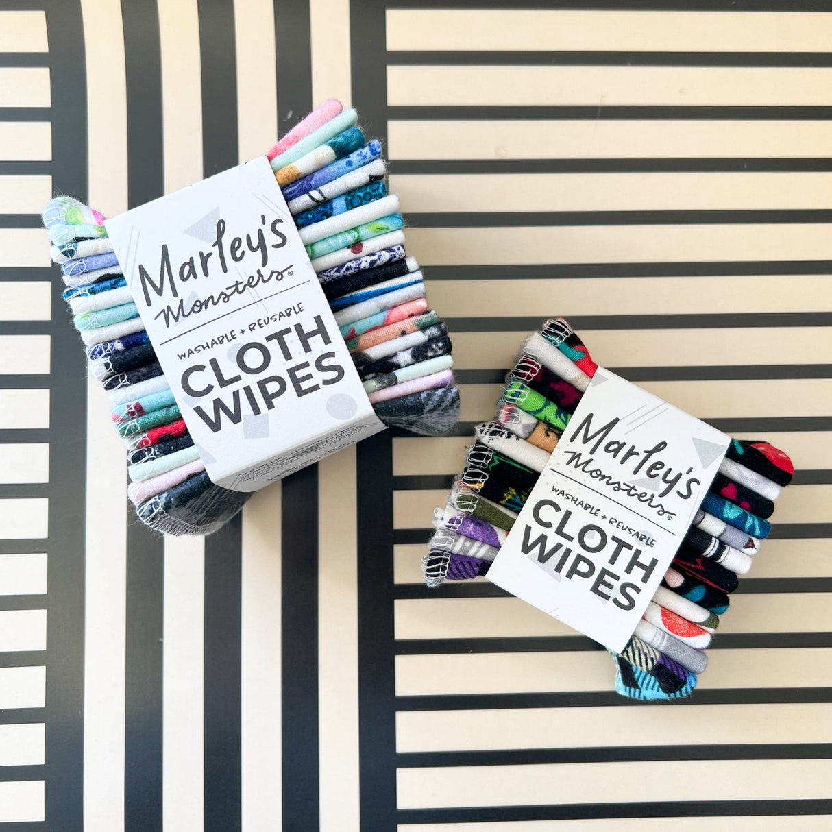 Cloth Wipes: Surprise Prints from Marley's Monsters