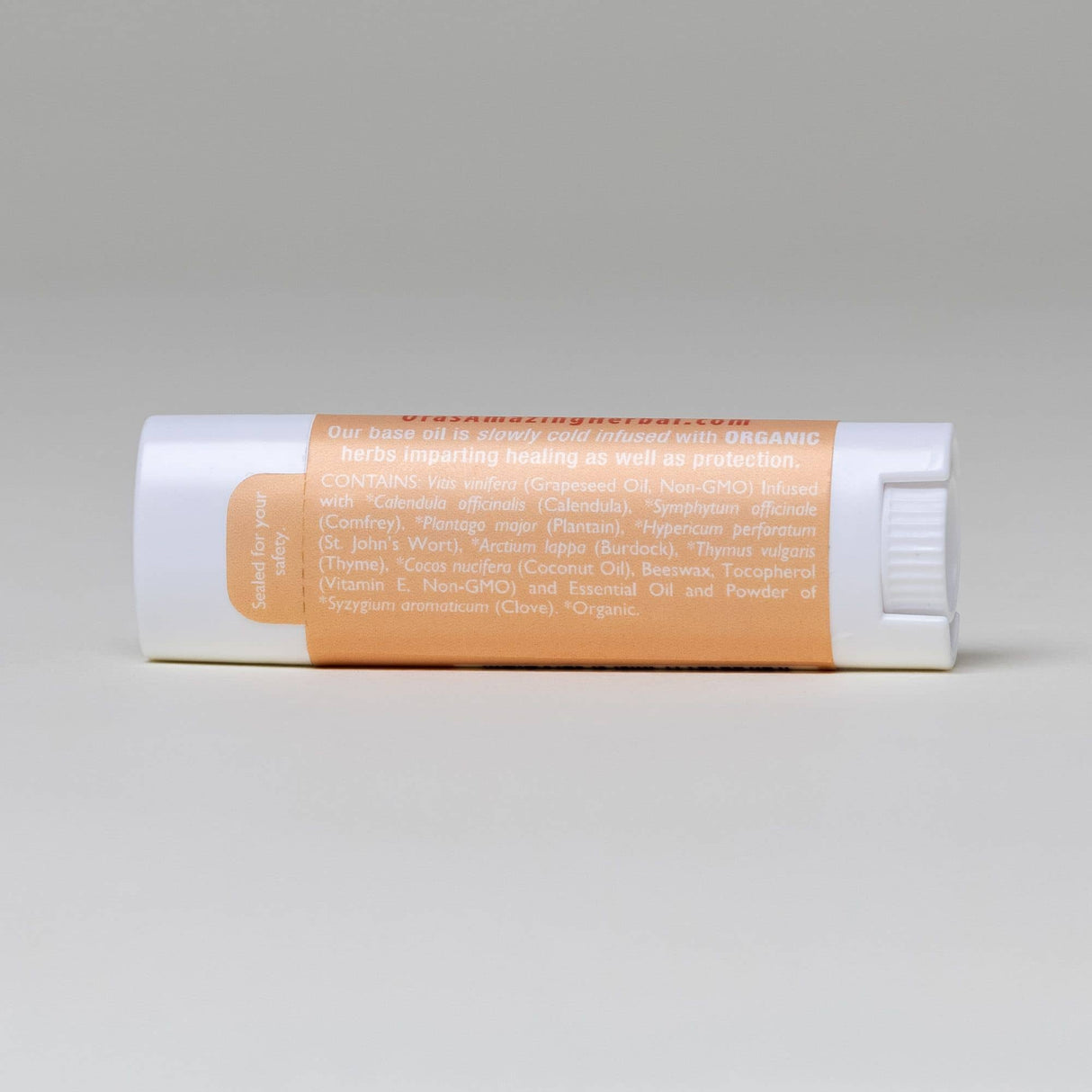 Natural Lip Balm, Herbal Infused, Clove from Ora's Amazing Herbal