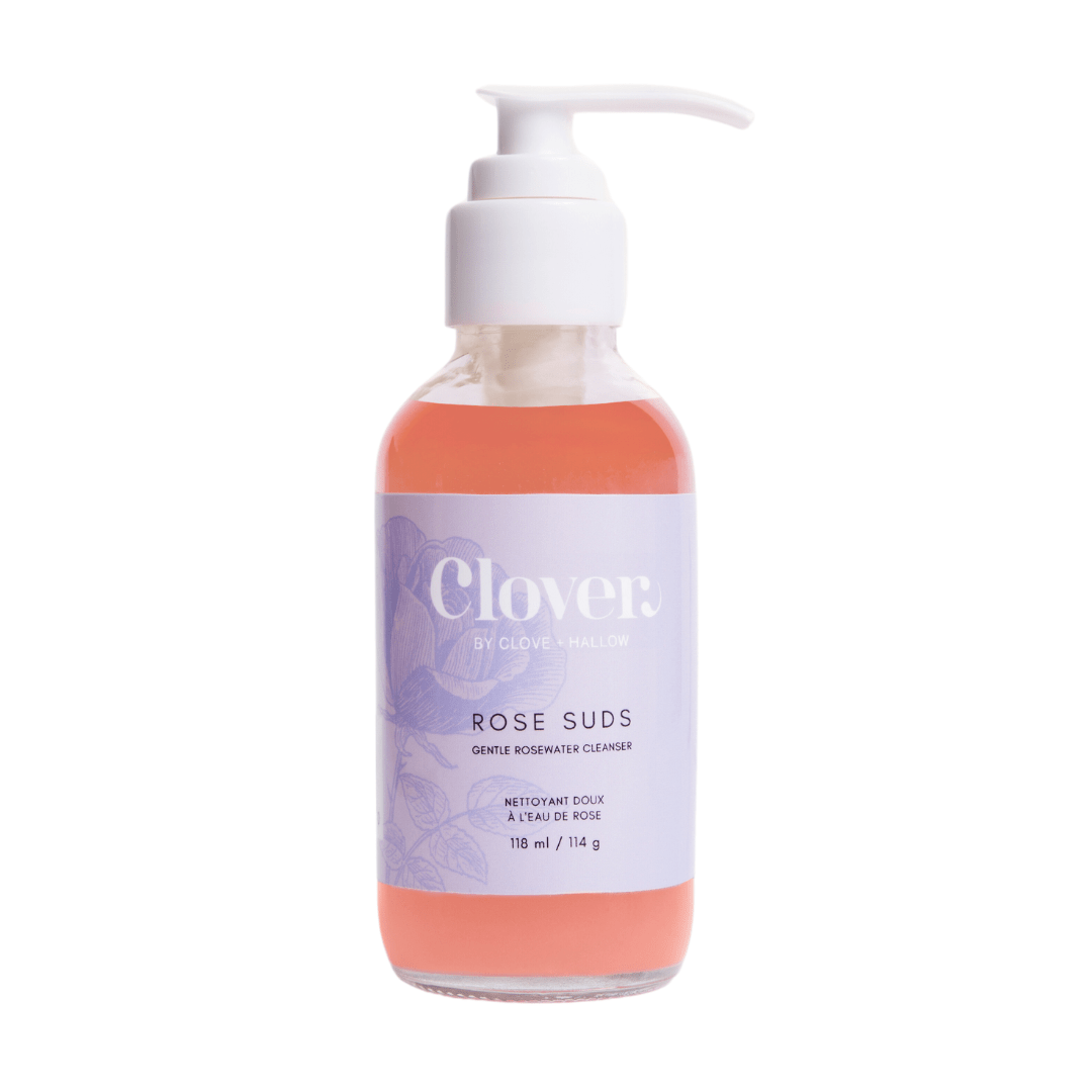 Rose Suds Gentle Rosewater Cleanser From Clover by Clove + Hallow