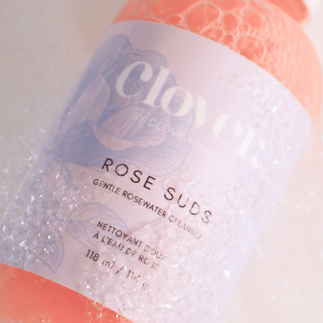 Rose Suds Gentle Rosewater Cleanser From Clover by Clove + Hallow