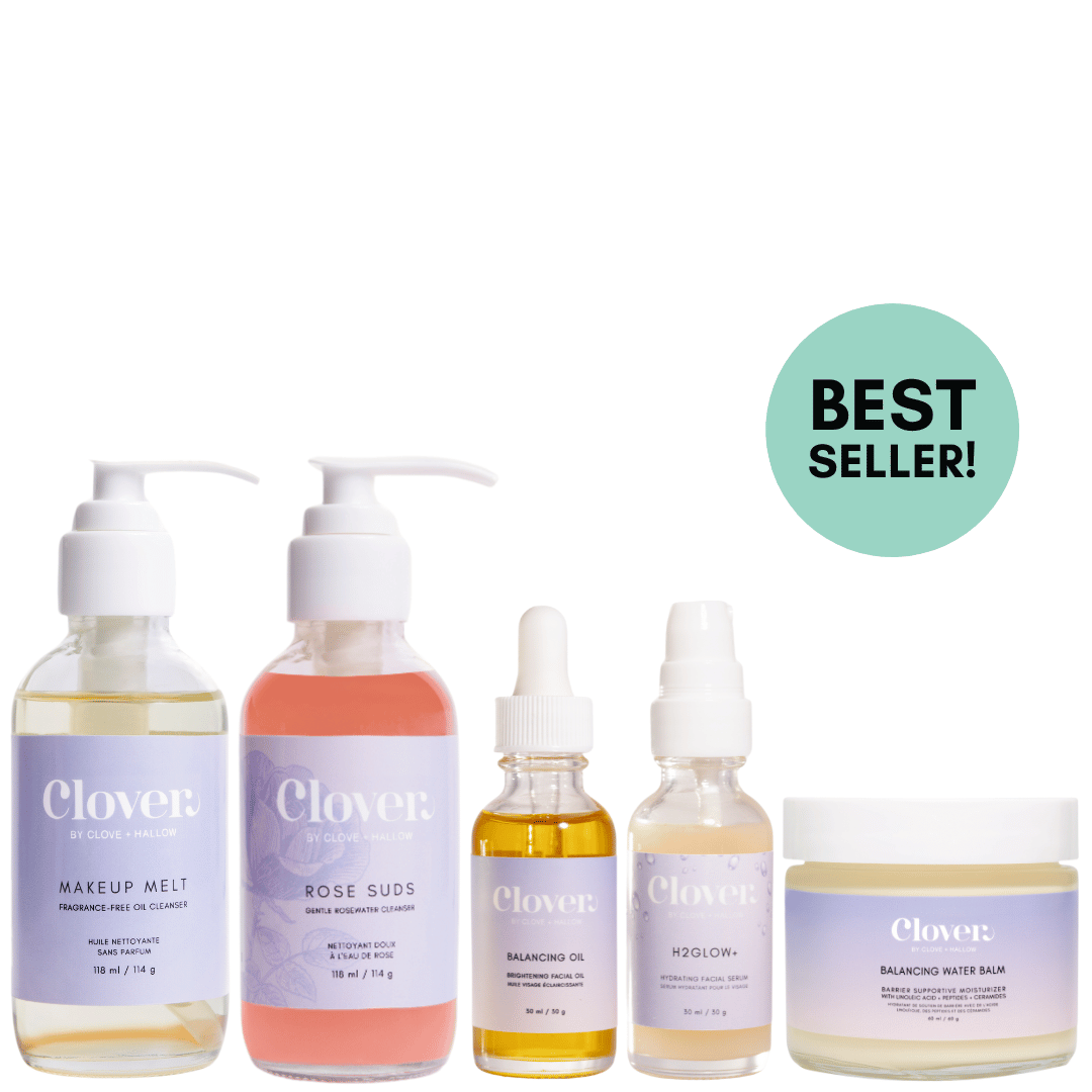 The Core Skincare Set From Clover by Clove + Hallow