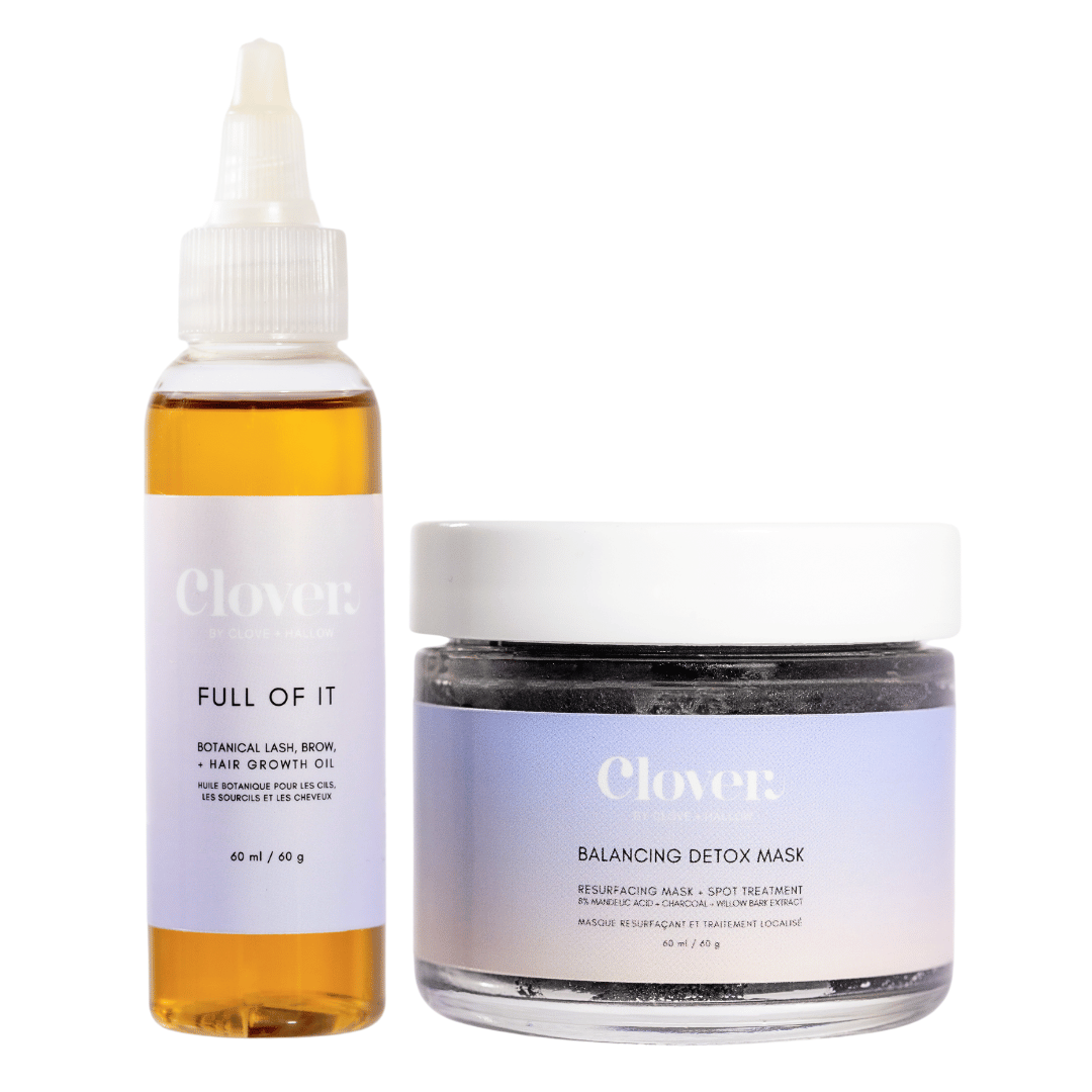 The Hair + Skin Boosting Bundle From Clover by Clove + Hallow