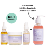 The Juicy Skin Special (+ FREE Rose Suds Cleanser) From Clover by Clove + Hallow