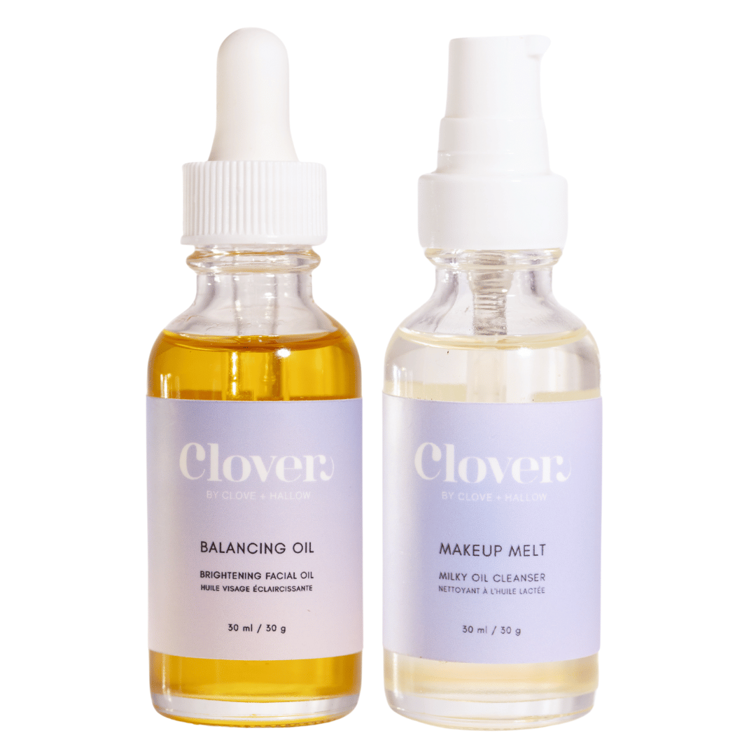 The Balanced Skin Set (Travel-Size) From Clover by Clove + Hallow