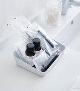 Vanity Tray - Angled - Two Sizes - Steel from Yamazaki Home