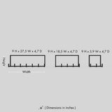 Handmade Minimalist Coat Rack from VITAHOME DESIGN LLC