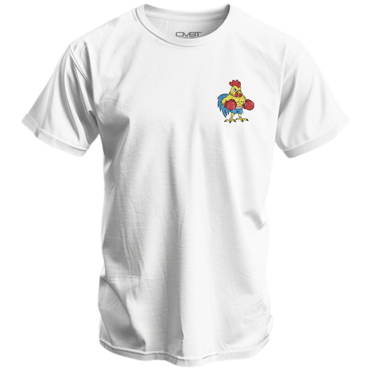 Boxing Chicken C*ck Strong Men's T-Shirt From Combat Iron Apparel