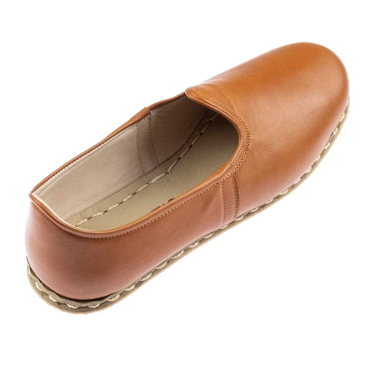 Men's Cocoa Brown Slip On Shoes from Atlantis Handmade Shoes