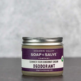 Deodorant Cream: Extra Strength Summer Rain from Chagrin Valley Soap & Salve