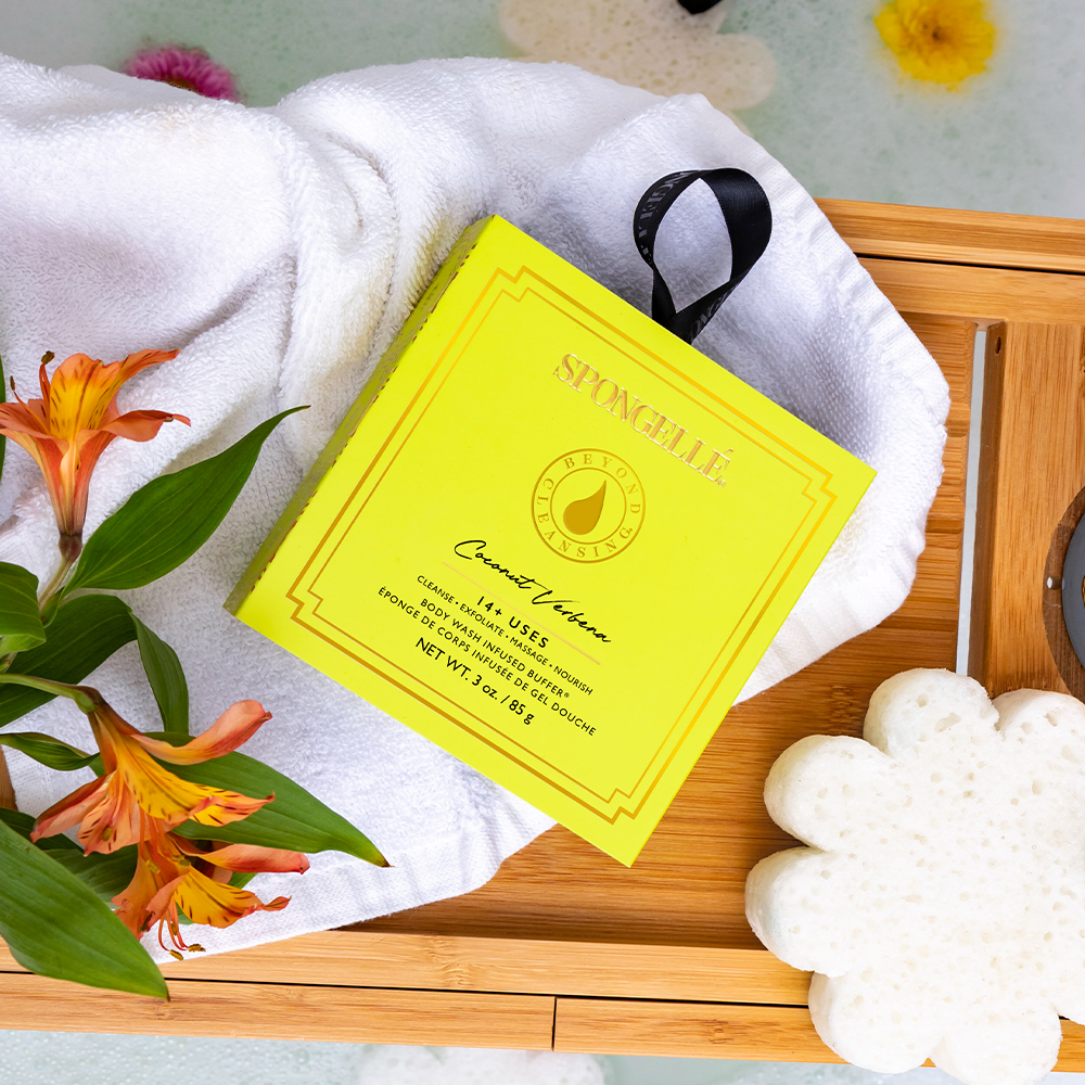 Coconut Verbena | Boxed Flower from Spongellé