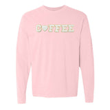 Coffee Heart Letter Patch Long Sleeve T-Shirt from United Monograms