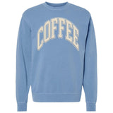 'Coffee' PUFF Cozy Crew from United Monograms
