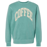 'Coffee' PUFF Cozy Crew from United Monograms