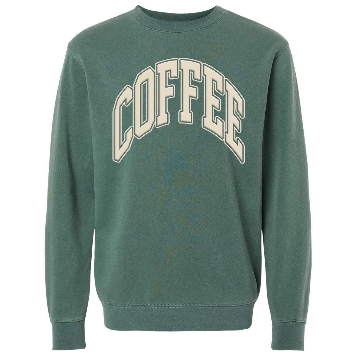 'Coffee' PUFF Cozy Crew from United Monograms