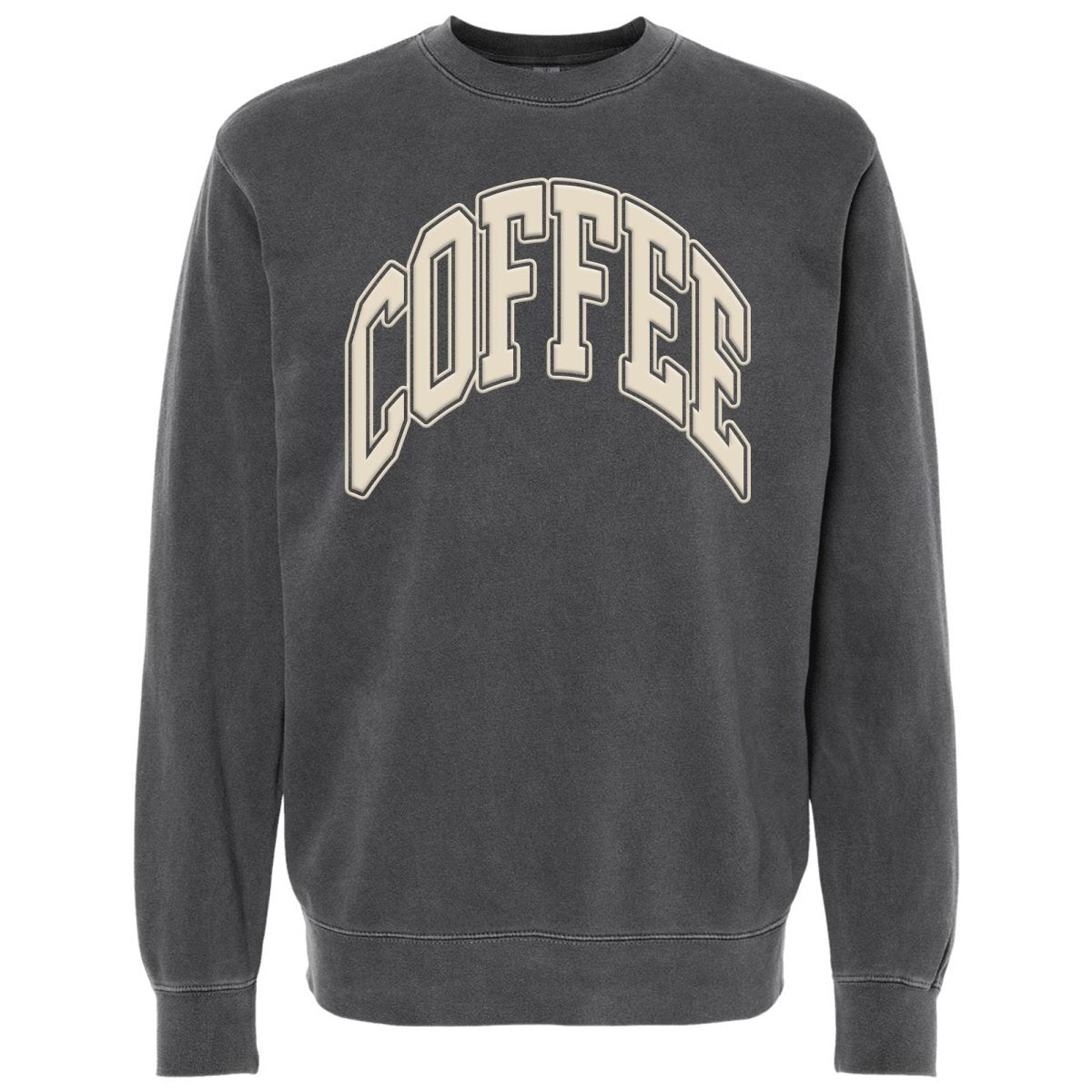 'Coffee' PUFF Cozy Crew from United Monograms